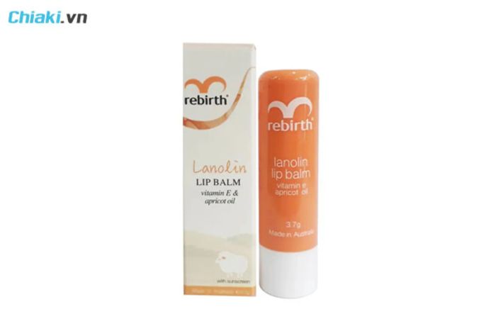 <span style='font-family: arial, helvetica, sans-serif; font-size: 12pt; color: #000000;'>Son dưỡng môi Rebirth Lanolin Lip Balm cho nam</span>