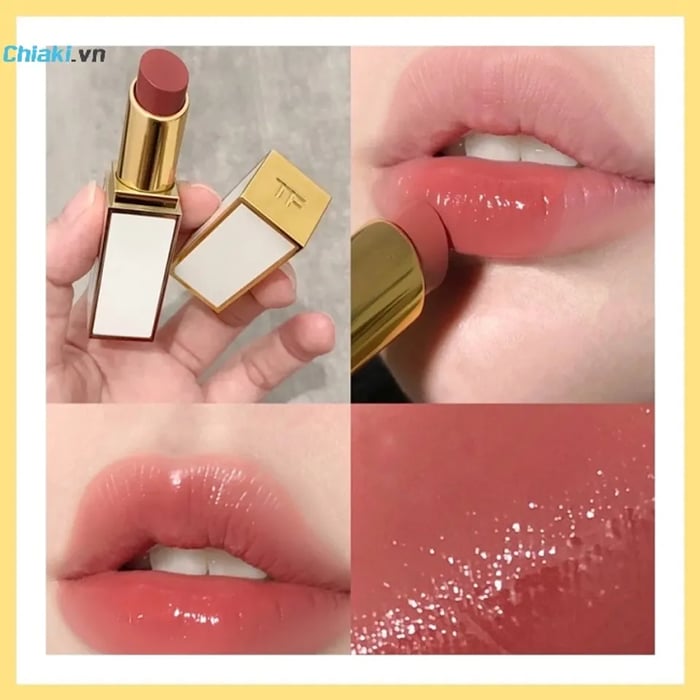 Son Tom Ford Ultra-Shine Lip Color 28 Nudiste màu nâu đất