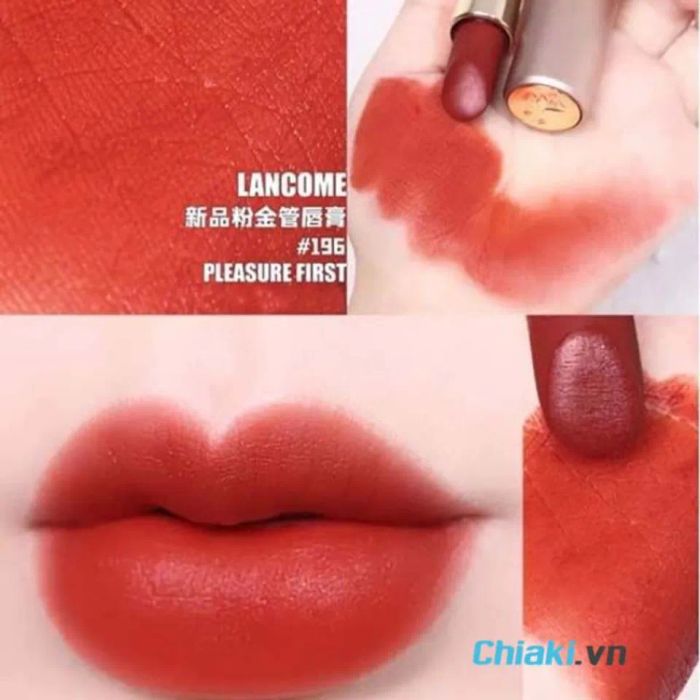 Thỏi son Lancome màu cam cà rốt