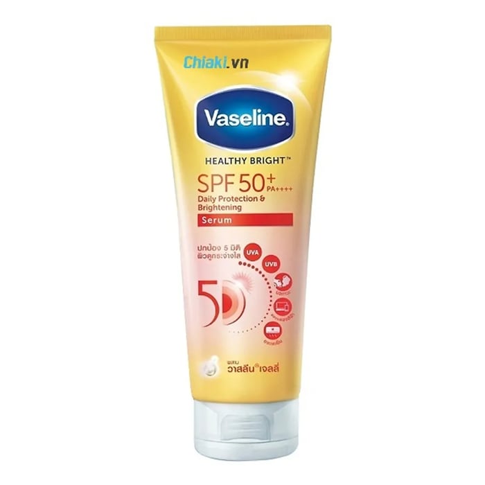 Kem chống nắng Vaseline Thái Lan Healthy White 50X 320ml