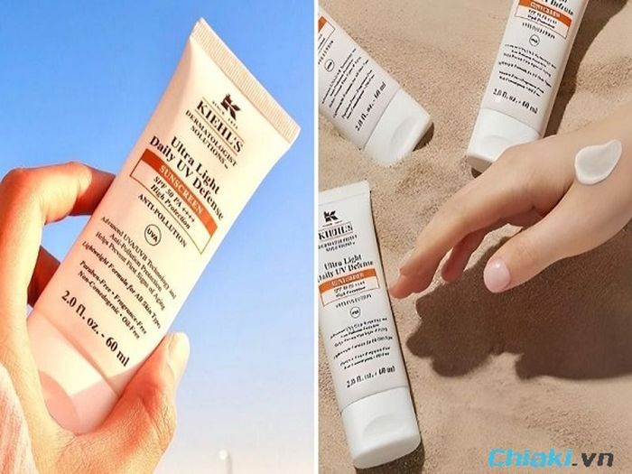 cách sử dụng kem chống nắng Kiehl's một cách đúng đắn