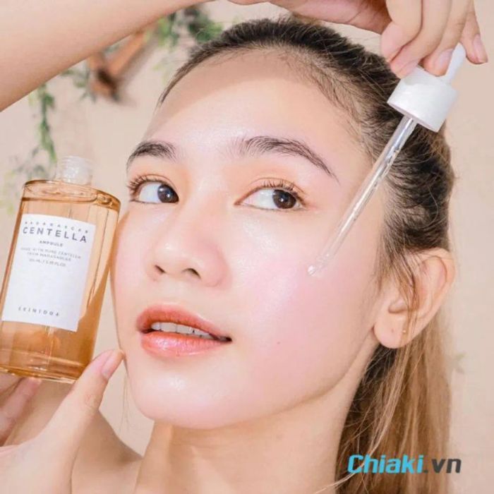 Hướng dẫn sử dụng serum rau má Centella Skin1004