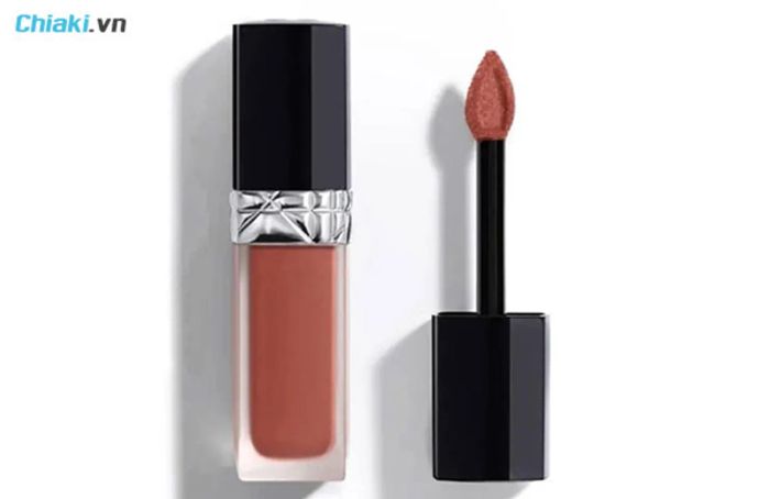 Son màu hồng cam Dior Rouge Forever 200 Nude Touch