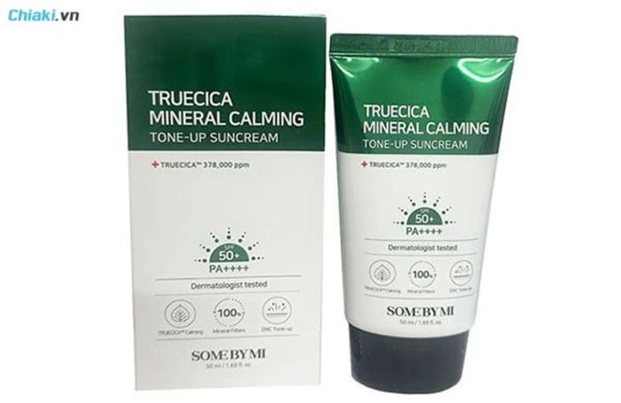 kem chống nắng Some By Mi Trucica Mineral 100 không gây bết dính