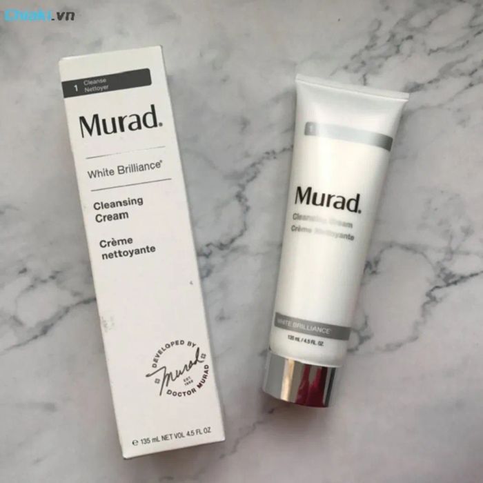 Sữa rửa mặt dưỡng trắng da Murad White Brilliance Cleansing Cream