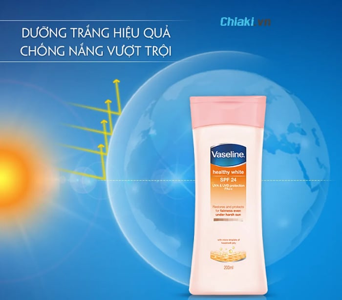 Lý do tại sao nên sử dụng kem chống nắng Vaseline hàng ngày?