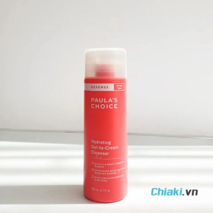 Sữa rửa mặt Paula's Choice Defense Hydrating Gel to Cream Cleanser