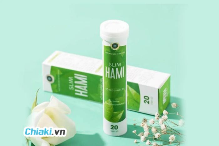 Viên Sủi Giảm Cân Slim Hami Chiết Xuất Lá Sen