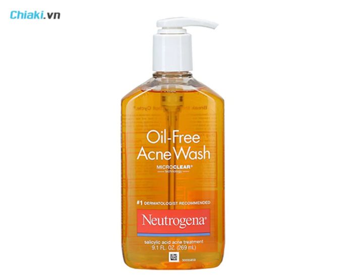 Sữa rửa mặt Neutrogena Oil Free Acne Wash