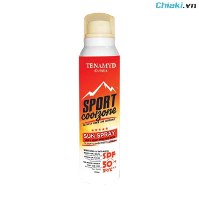 kem chống nắng Tenamyd Sun Spray dạng xịt