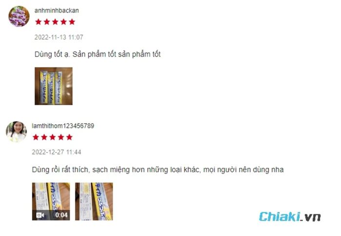 Đánh giá sản phẩm Kem đánh răng trắng răng của Nhật Muối Sunstar