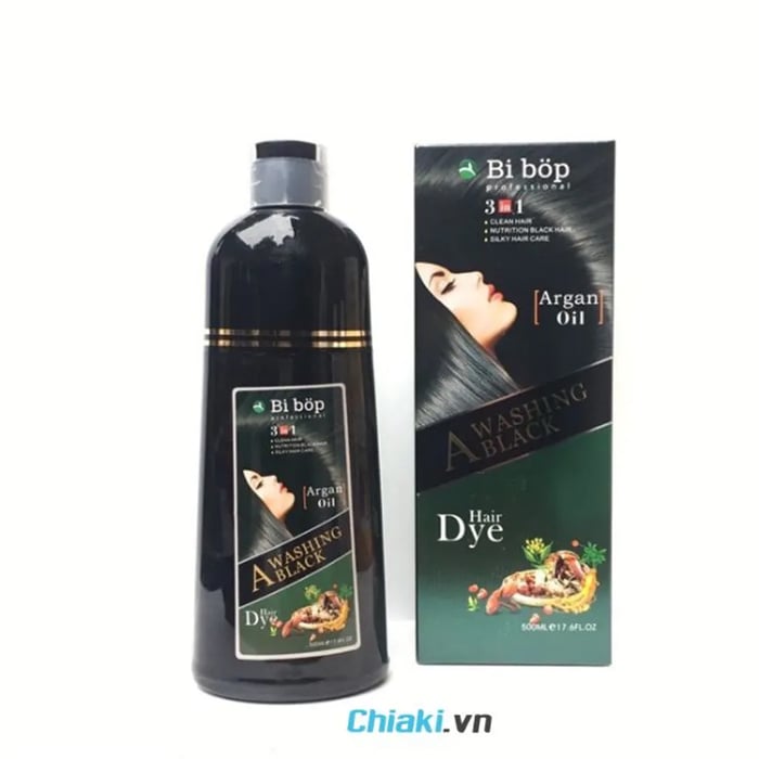 Dầu Gội Phủ Bạc Bibop