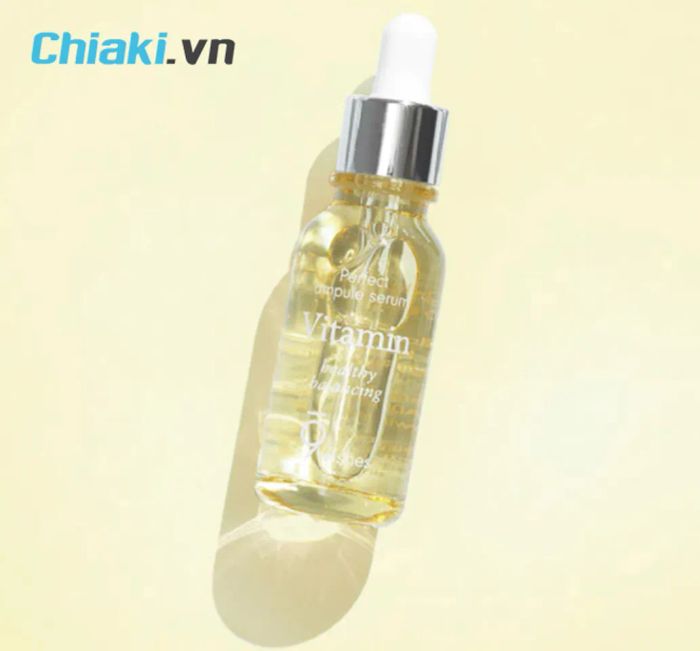 Serum Vitamin C Hàn Quốc 9Wishes Vitamin Healthy Balancing Ampule