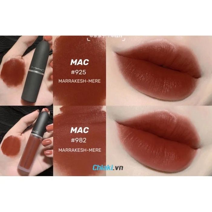 Review chi tiết về son MAC Marrakesh