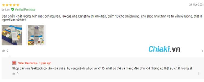 Đánh giá xịt khoáng Christina từ người dùng