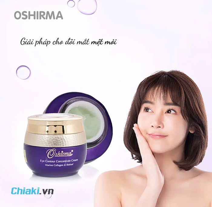 Kem dưỡng mắt Oshirma Eye Contour Concentrate