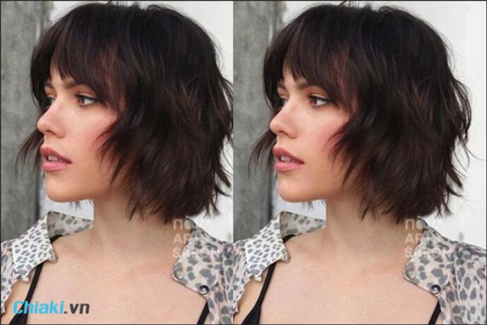 Tóc layer ngắn boho haircuts