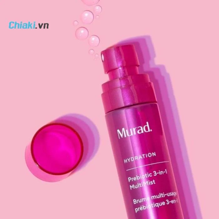 Xịt khoáng giữ lớp trang điểm Murad Prebiotic 3 In 1 MultiMist