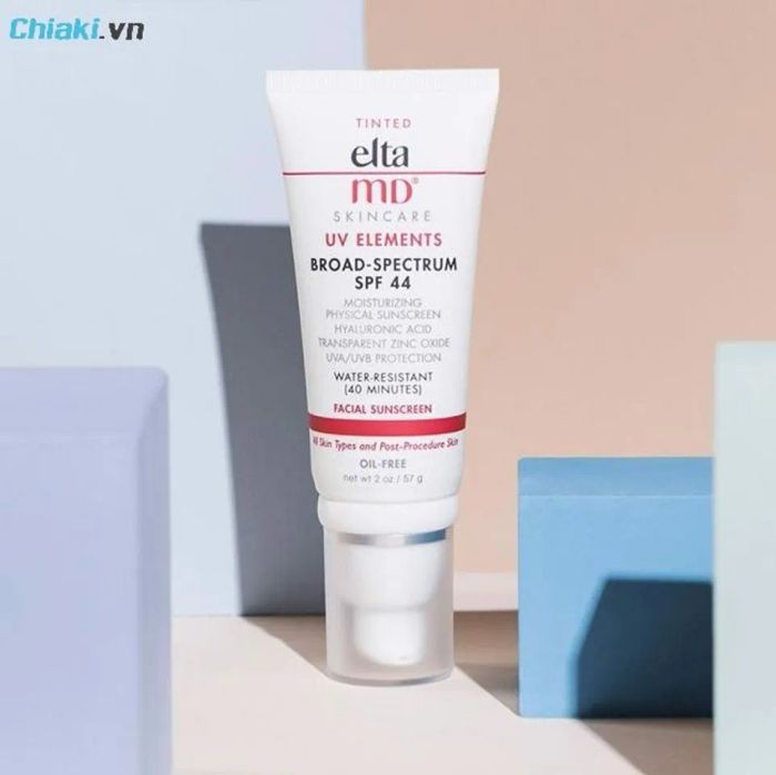 Kem chống nắng Elta md 44 giúp phòng tránh sự hình thành sẹo trên da bị tổn thương