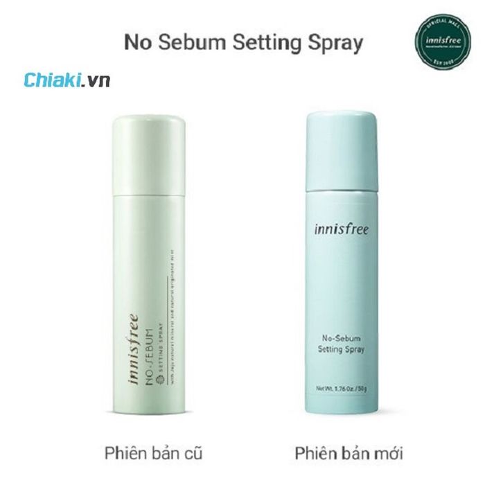 Xịt khoáng dưỡng ẩm Innisfree Moisture Makeup Fixer