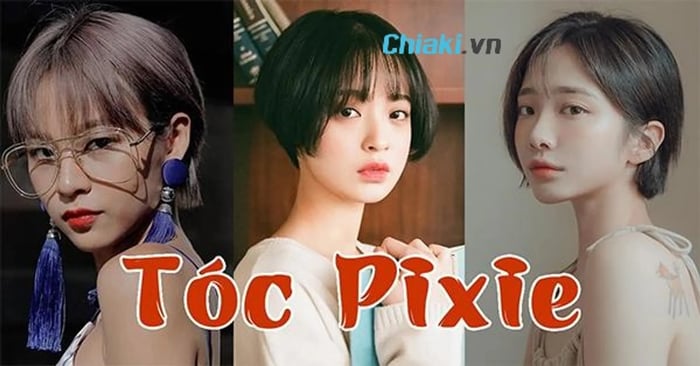 Kiểu tóc ngắn cho tóc dày - Tóc pixie