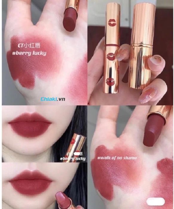 Son màu mận chín Berry Lucky của Charlotte Tilbury là sự lựa chọn tuyệt vời cho làn da của bạn.