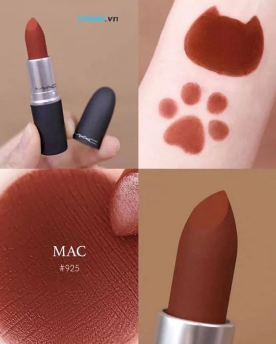 Son MAC 925 Powder Kiss Marrakesh Đỏ Đất