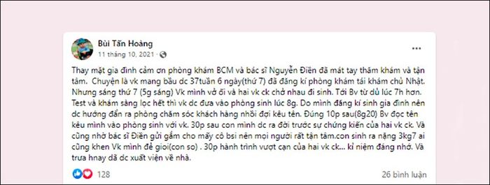 Phản hồi của các mẹ về bệnh viện Thanh Niên Sức Khỏe