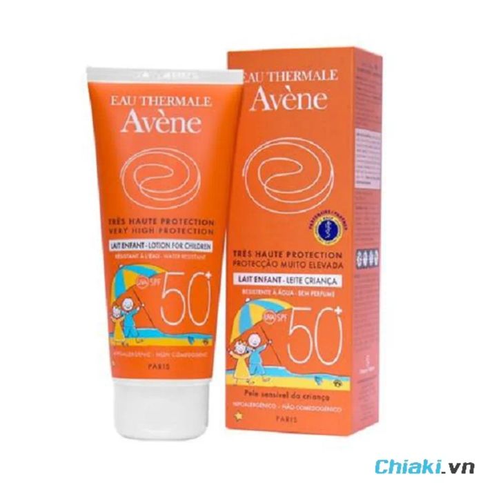 Kem chống nắng Avene dành cho trẻ em Very High Protection Lotion For Children SPF50+