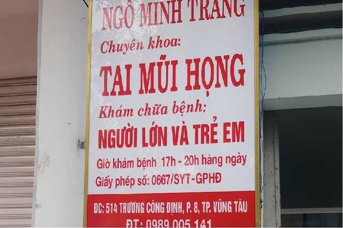 Phòng khám chuyên khoa tai mũi họng ở Vũng Tàu