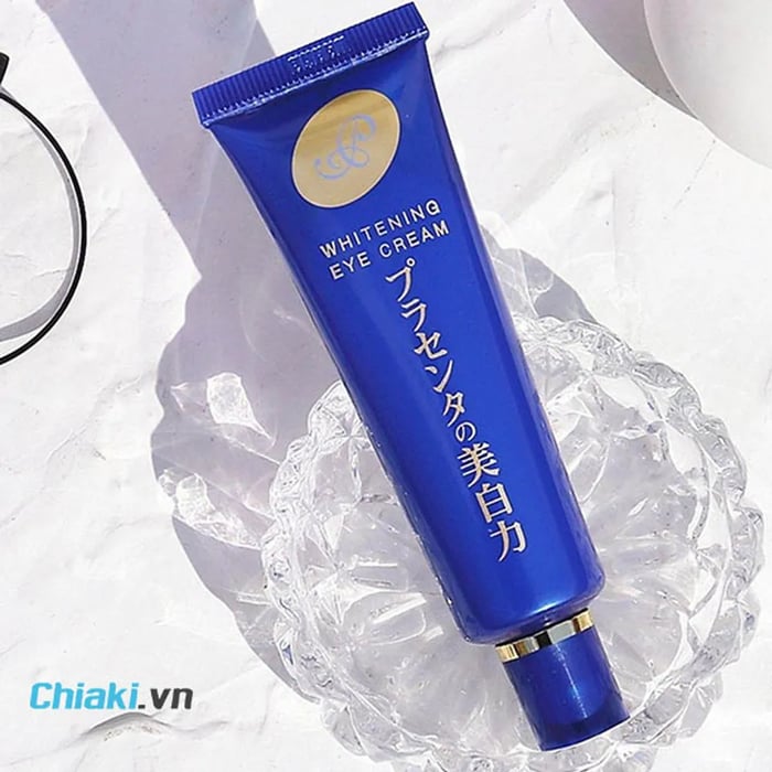 Kem dưỡng mắt Nhật Meishoku Placenta Medicated Whitening