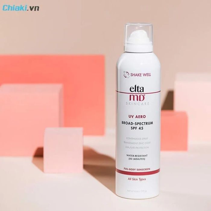 Kem chống nắng dạng xịt lâu trôi Elta md 45 dành cho da thường