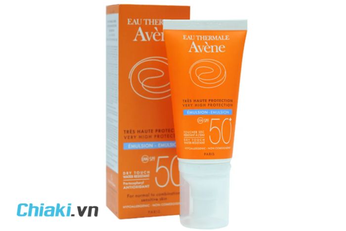 Kem chống nắng Avene cho da mụn Very High Protection Emulsion