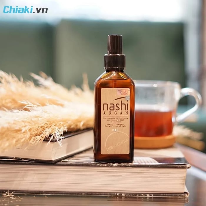 Dầu dưỡng tóc khô xơ Nashi Argan