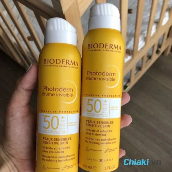 Sương chống nắng chống nước body Bioderma