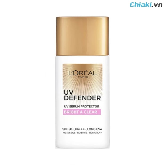 Kem chống nắng L’Oreal UV Defender Bright & Clear SPF50+ PA+++