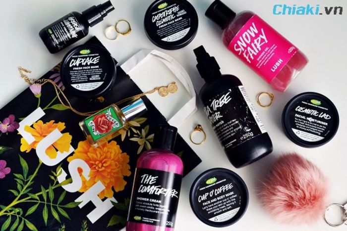 thương hiệu mỹ phẩm dành cho bà bầu Lush, các sản phẩm dành cho mẹ bầu