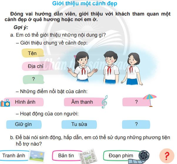 Giới thiệu một khung cảnh đẹp