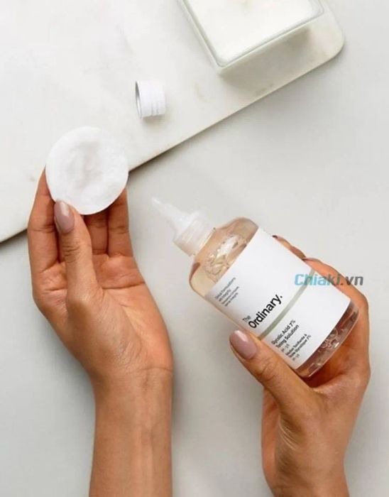 Toner AHA The Ordinary Glycolic Acid 7% giúp giảm nếp nhăn