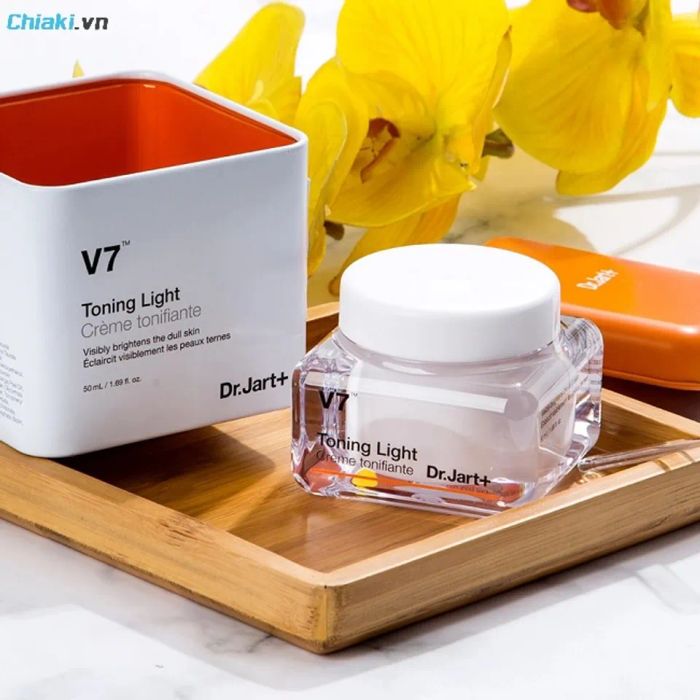 Kem Dưỡng Trắng Da Chống Nắng V7 Toning Light Dr Jart Hàn Quốc Dưỡng Trắng Da