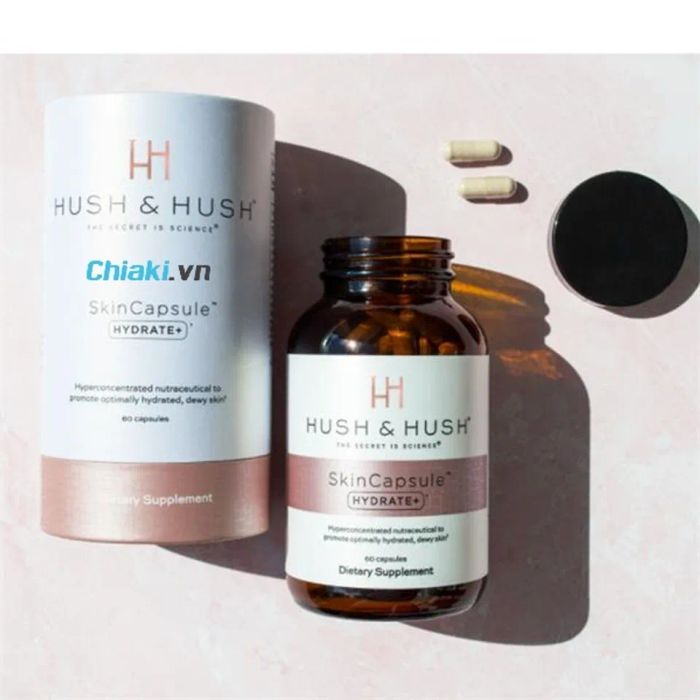 Viên uống cấp nước Hush & Hush Skincapsule Hydrate+