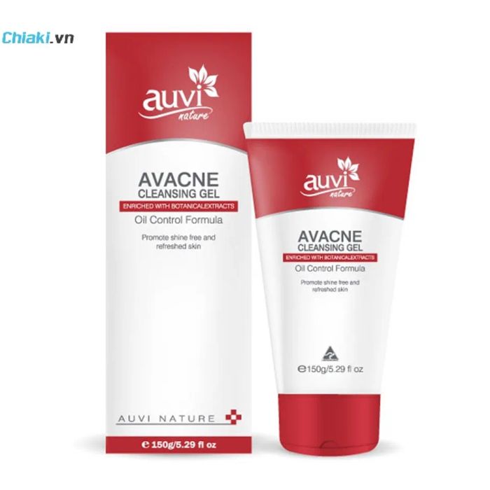 Gel rửa mặt kiềm dầu Auvi Nature Avacne Cleansing