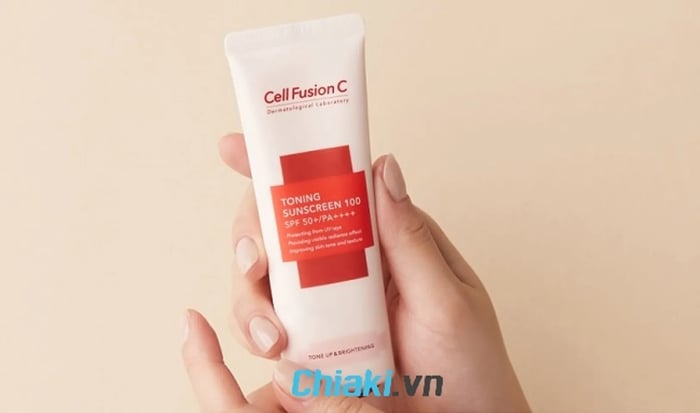 Kem chống nắng cho tuổi 14 Cell Fusion C Clear Sunscream 100