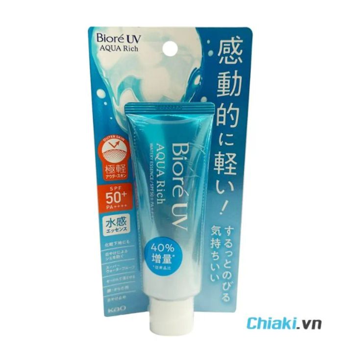 Kem chống nắng chống nước Biore Aqua Rich