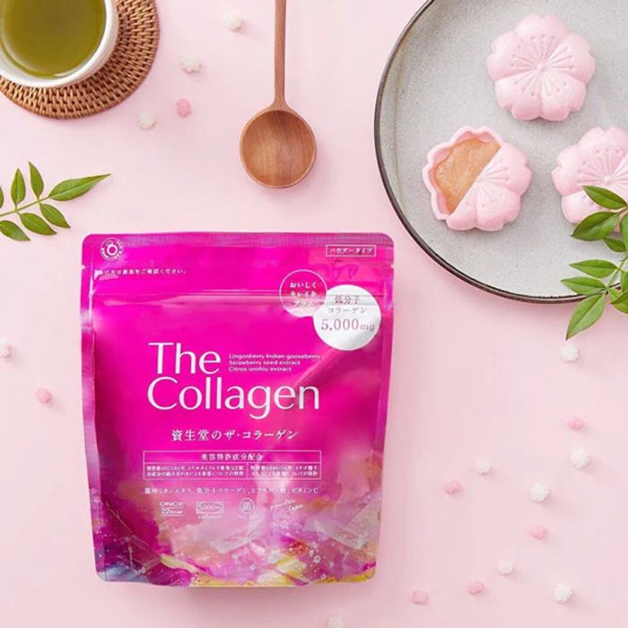 Bột collagen trị mụn The Collagen Shiseido