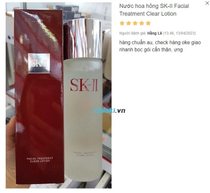 Toner không chứa cồn SK-II Facial Treatment Clear Lotion