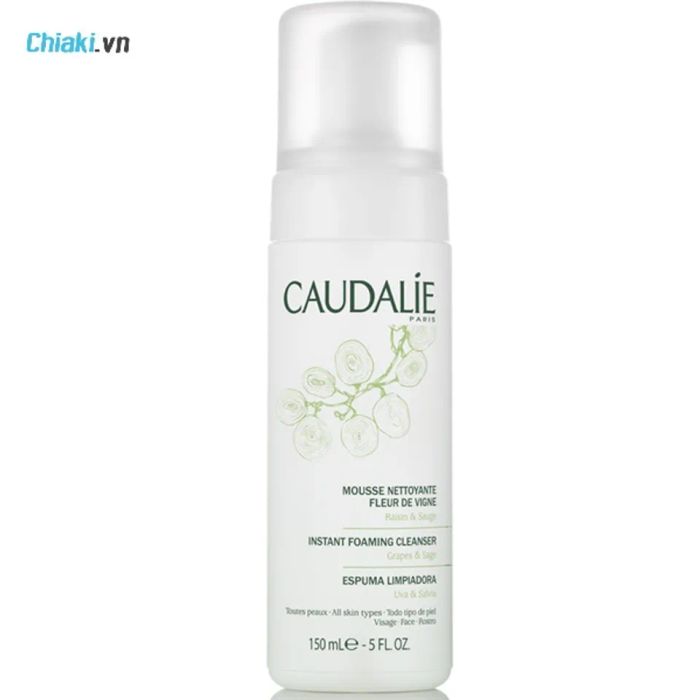 Sữa rửa mặt dành cho da khô mụn Caudalie Instant Foaming Cleanser