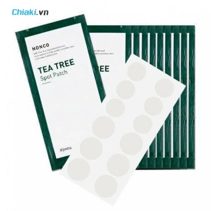 Miếng dán mụn A'pieu Nonco Tea Tree Spot Patch