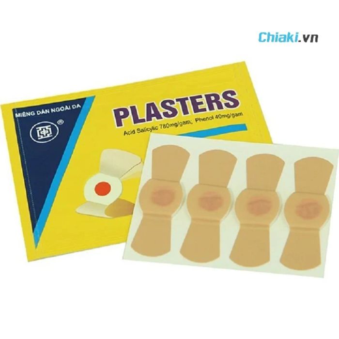 Miếng dán mụn cóc Plaster Minh An