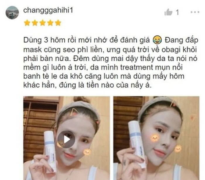 Review Kem dưỡng trắng se khít lỗ chân lông Obagi Clinical Kinetin Hydrating